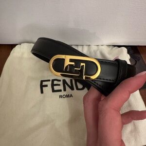 Fendi
Women's Black O'Lock Belt